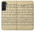 S2504 Vintage Music Sheet Case For Samsung Galaxy S22 Plus