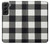 S2842 Black and White Buffalo Check Pattern Case For Samsung Galaxy S22 Plus
