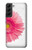 S3044 Vintage Pink Gerbera Daisy Case For Samsung Galaxy S22 Plus