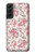 S3095 Vintage Rose Pattern Case For Samsung Galaxy S22 Plus