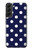 S3533 Blue Polka Dot Case For Samsung Galaxy S22 Plus