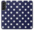 S3533 Blue Polka Dot Case For Samsung Galaxy S22 Plus