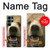 S0840 Grizzly Bear Face Case For Samsung Galaxy S22 Ultra