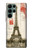 S2108 Eiffel Tower Paris Postcard Case For Samsung Galaxy S22 Ultra