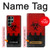 S2917 Biohazards Virus Red Alert Case For Samsung Galaxy S22 Ultra