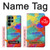 S2942 Brush Stroke Painting Case For Samsung Galaxy S22 Ultra