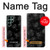 S3153 Black Roses Case For Samsung Galaxy S22 Ultra