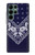 S3357 Navy Blue Bandana Pattern Case For Samsung Galaxy S22 Ultra