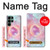 S3709 Pink Galaxy Case For Samsung Galaxy S22 Ultra