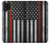 S3472 Firefighter Thin Red Line Flag Case For Samsung Galaxy M22