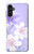 S2361 Purple White Flowers Case For Samsung Galaxy A13 5G S2361 Purple White Flowers Case For Samsung Galaxy A13 5G
