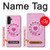 S2847 Pink Retro Rotary Phone Case For Samsung Galaxy A13 5G