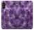 S3713 Purple Quartz Amethyst Graphic Printed Case For Samsung Galaxy A13 5G