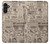 S3819 Retro Vintage Paper Case For Samsung Galaxy A13 5G