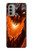 S0414 Fire Dragon Case For Motorola Moto G51 5G