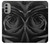 S1598 Black Rose Case For Motorola Moto G51 5G