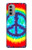 S1870 Tie Dye Peace Case For Motorola Moto G51 5G