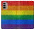 S2683 Rainbow LGBT Pride Flag Case For Motorola Moto G51 5G
