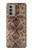 S2875 Rattle Snake Skin Graphic Printed Case For Motorola Moto G51 5G