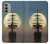 S2897 Pirate Ship Moon Night Case For Motorola Moto G51 5G