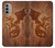 S3086 Red Dragon Tattoo Case For Motorola Moto G51 5G