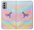 S3203 Rainbow Unicorn Case For Motorola Moto G51 5G