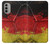 S3303 Germany Flag Vintage Football Graphic Case For Motorola Moto G51 5G