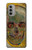 S3359 Vincent Van Gogh Skull Case For Motorola Moto G51 5G