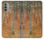 S3380 Gustav Klimt Birch Forest Case For Motorola Moto G51 5G