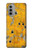 S3528 Bullet Rusting Yellow Metal Case For Motorola Moto G51 5G