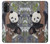 S3793 Cute Baby Panda Snow Painting Case For Motorola Moto G71 5G