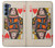S3429 Queen Hearts Card Case For Motorola Edge S30