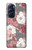 S3716 Rose Floral Pattern Case For Motorola Edge X30
