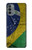 S3297 Brazil Flag Vintage Football Graphic Case For Motorola Moto G31