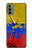 S3306 Colombia Flag Vintage Football Graphic Case For Motorola Moto G31