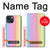 S3849 Colorful Vertical Colors Case For iPhone 13 mini