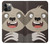S3855 Sloth Face Cartoon Case For iPhone 12, iPhone 12 Pro