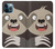 S3855 Sloth Face Cartoon Case For iPhone 12 Pro Max