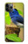 S3839 Bluebird of Happiness Blue Bird Case For iPhone 11 Pro