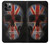 S3848 United Kingdom Flag Skull Case For iPhone 11 Pro Max