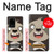 S3855 Sloth Face Cartoon Case For Samsung Galaxy S20 Ultra