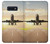 S3837 Airplane Take off Sunrise Case For Samsung Galaxy S10e