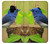 S3839 Bluebird of Happiness Blue Bird Case For Samsung Galaxy S9