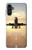 S3837 Airplane Take off Sunrise Case For Samsung Galaxy A13 5G