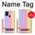 S3849 Colorful Vertical Colors Case For Samsung Galaxy A21s
