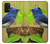 S3839 Bluebird of Happiness Blue Bird Case For Samsung Galaxy A32 5G