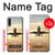 S3837 Airplane Take off Sunrise Case For Samsung Galaxy A50