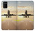 S3837 Airplane Take off Sunrise Case For Samsung Galaxy A02s, Galaxy M02s  (NOT FIT with Galaxy A02s Verizon SM-A025V)