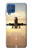 S3837 Airplane Take off Sunrise Case For Samsung Galaxy M62