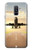 S3837 Airplane Take off Sunrise Case For Samsung Galaxy A6+ (2018), J8 Plus 2018, A6 Plus 2018